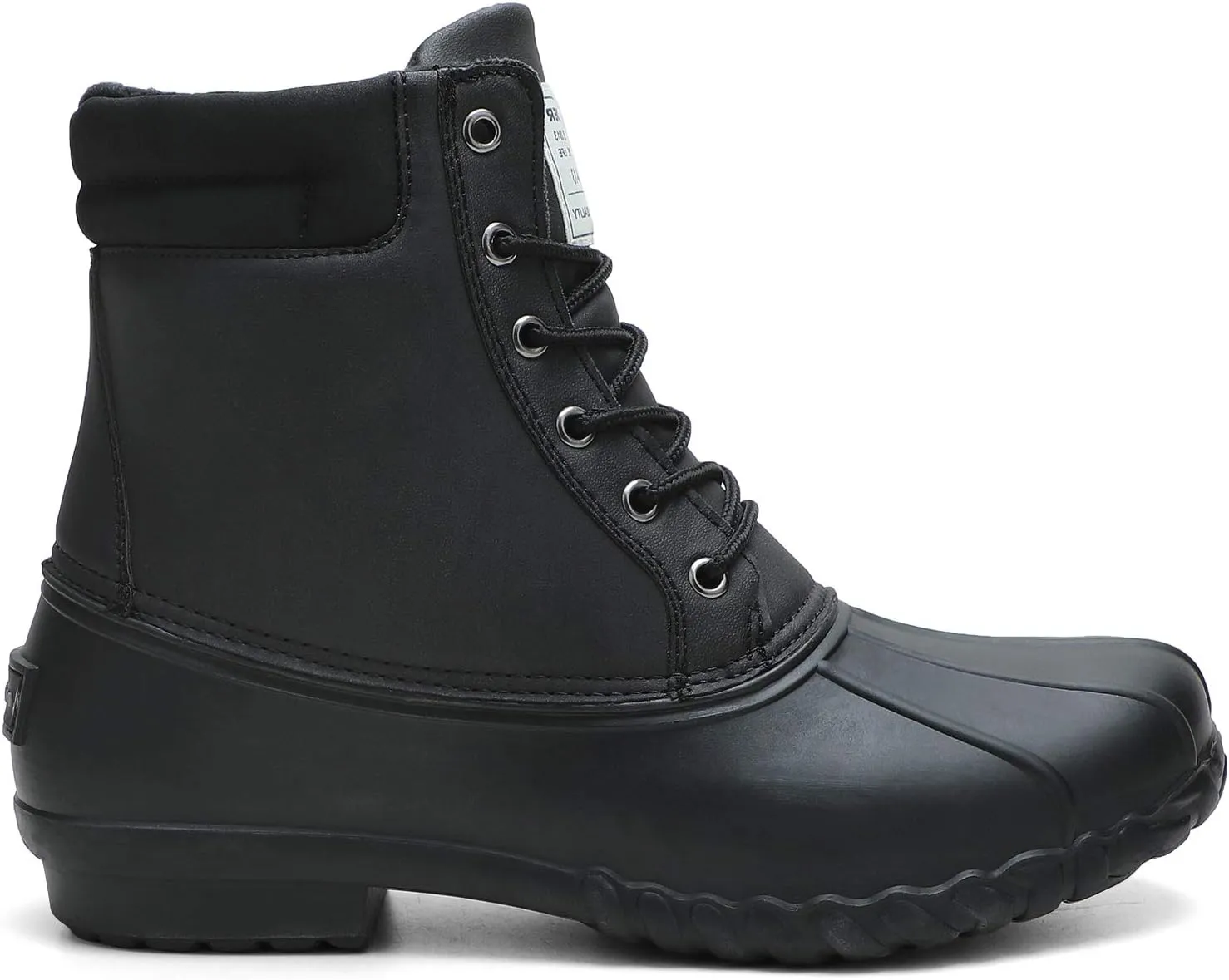 ALEADER Mens Duck Boot | Waterproof Shell | Fur Lined Insulated Winter Snow Boot