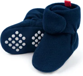 Baby Fleece Booties Newborn Unisex Booties Non-Slip Newborn Infant First Walkers Warm Shoes House Slippers for Baby Boys & Baby Girls Toddlers