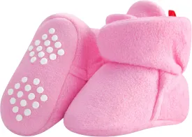 Baby Fleece Booties Newborn Unisex Booties Non-Slip Newborn Infant First Walkers Warm Shoes House Slippers for Baby Boys & Baby Girls Toddlers