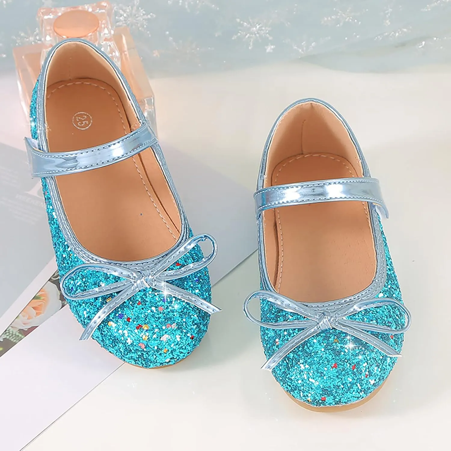 Baby Shoes Infant Baby Soft Sole Walking Shoes Bow Ballet Flats for Girl Wedding Birthday Party Oxford Shoes Loafers