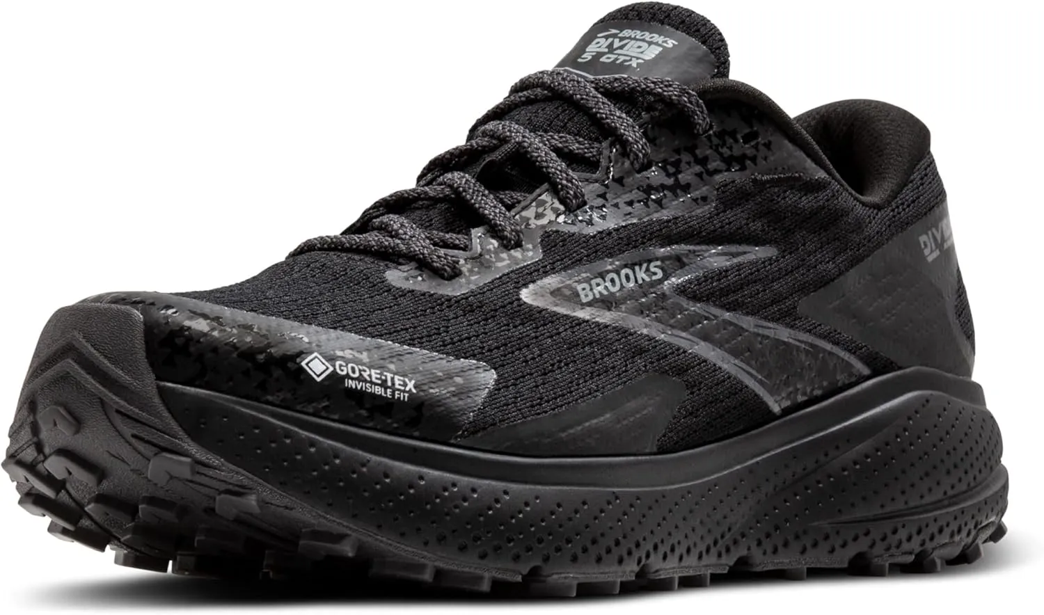 Brooks Mens Divide 5 GTX Waterproof Trail Running Shoe