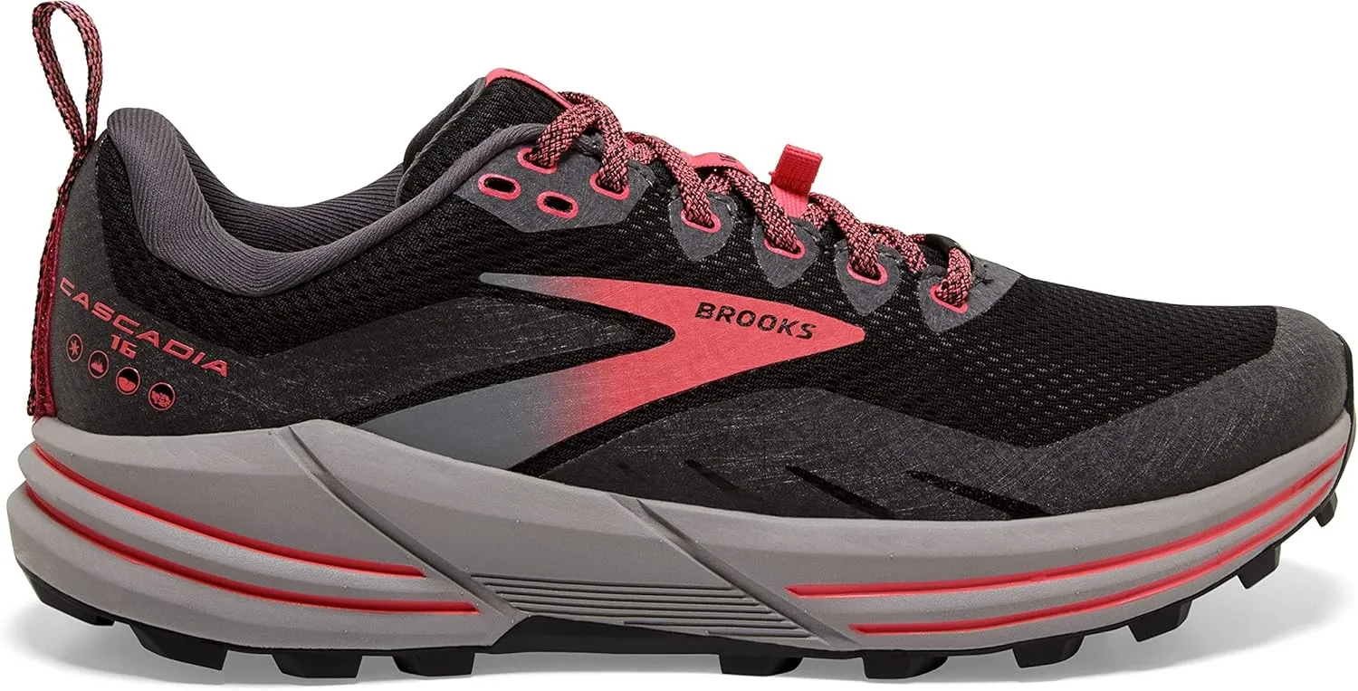 Brooks Womens Cascadia 16 GTX Waterproof Trail Running Shoe