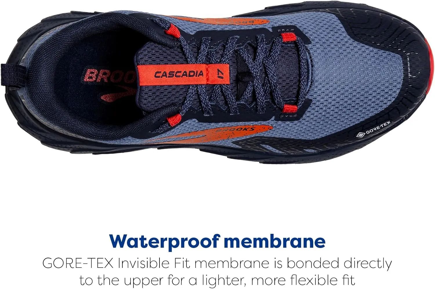 Brooks Womens Cascadia 17 GTX Waterproof Trail Running Shoe