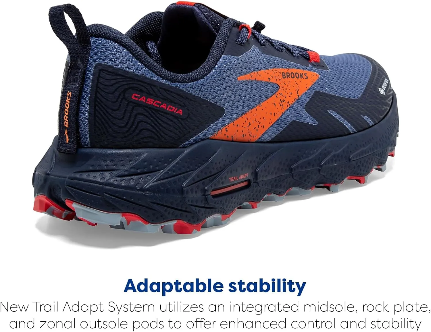 Brooks Womens Cascadia 17 GTX Waterproof Trail Running Shoe