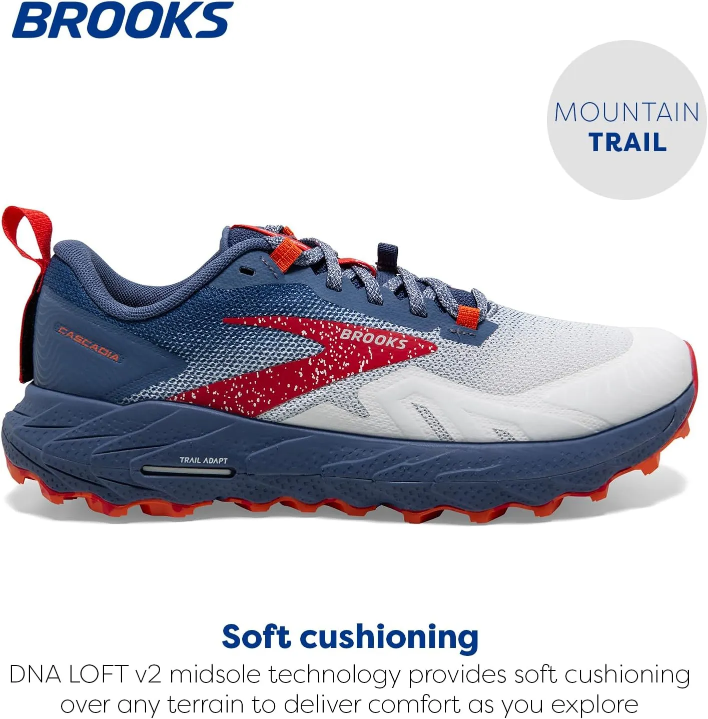 Brooks Womens Cascadia 17 Trail Running Shoe