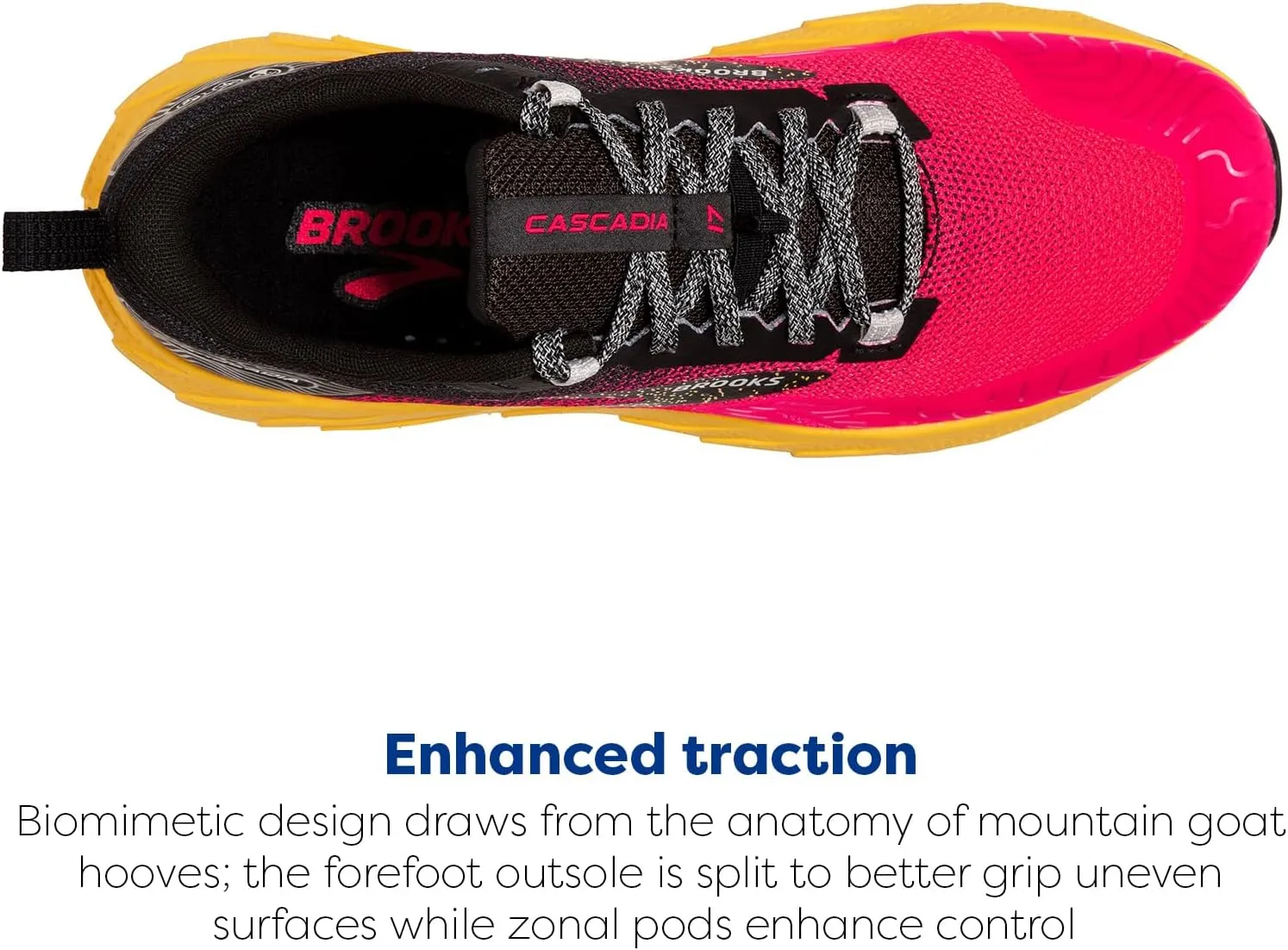 Brooks Womens Cascadia 17 Trail Running Shoe