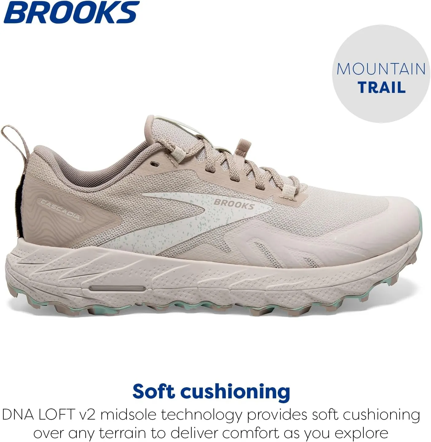 Brooks Womens Cascadia 17 Trail Running Shoe