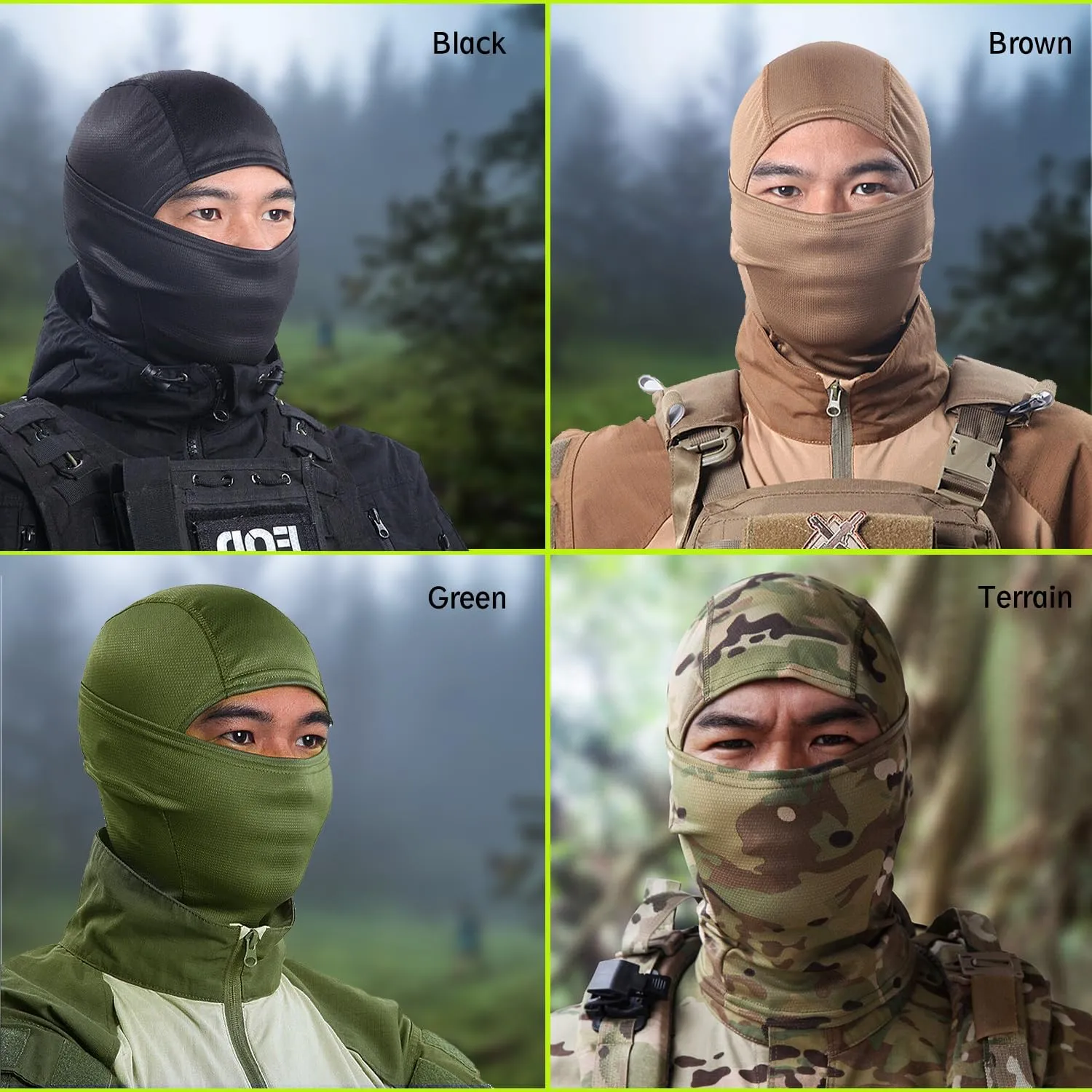 Camo Balaclava Face Mask Ski Mask for Men Women,Shiesty Mask UV Protector for Military Tactical Cycling Hunting Snowboard