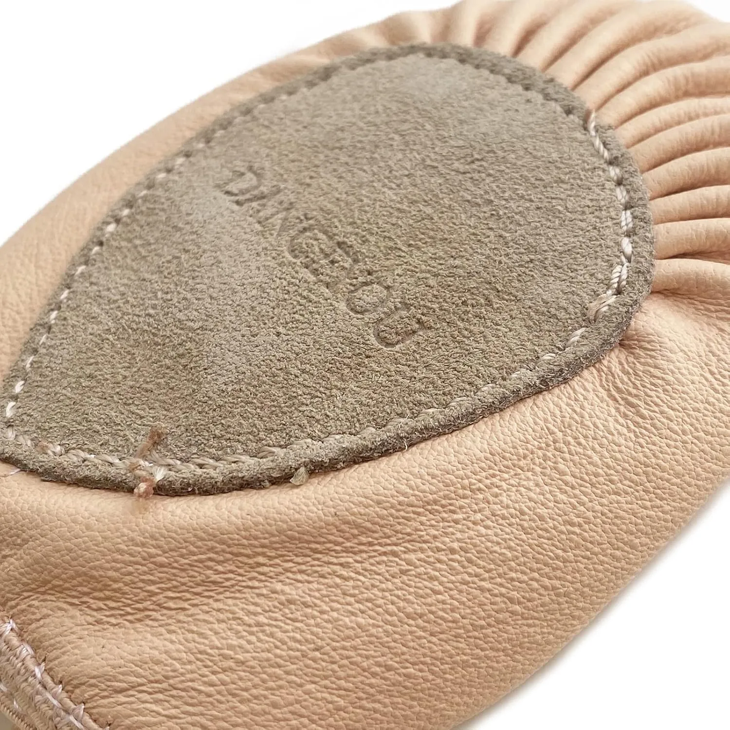 DANCEYOU Pirouette Lyrical Leather Half Sole Ballet Jazz Contemporary Practice Turning Dance Shoes Girls Women Boy Men
