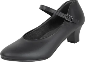 Dynadans Women's Character Shoe Ankle Strap 1.5'' Latin Dance Shoes