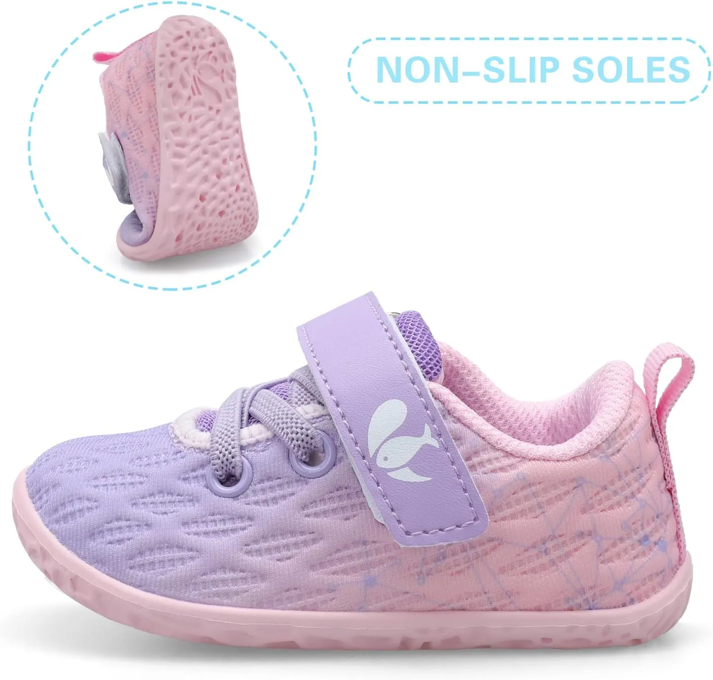 FEETCITY Baby Sneakers Boys Girls Infant Shoes First Walking Shoes Newborn Crib Shoes Toddler Slip On Shoes