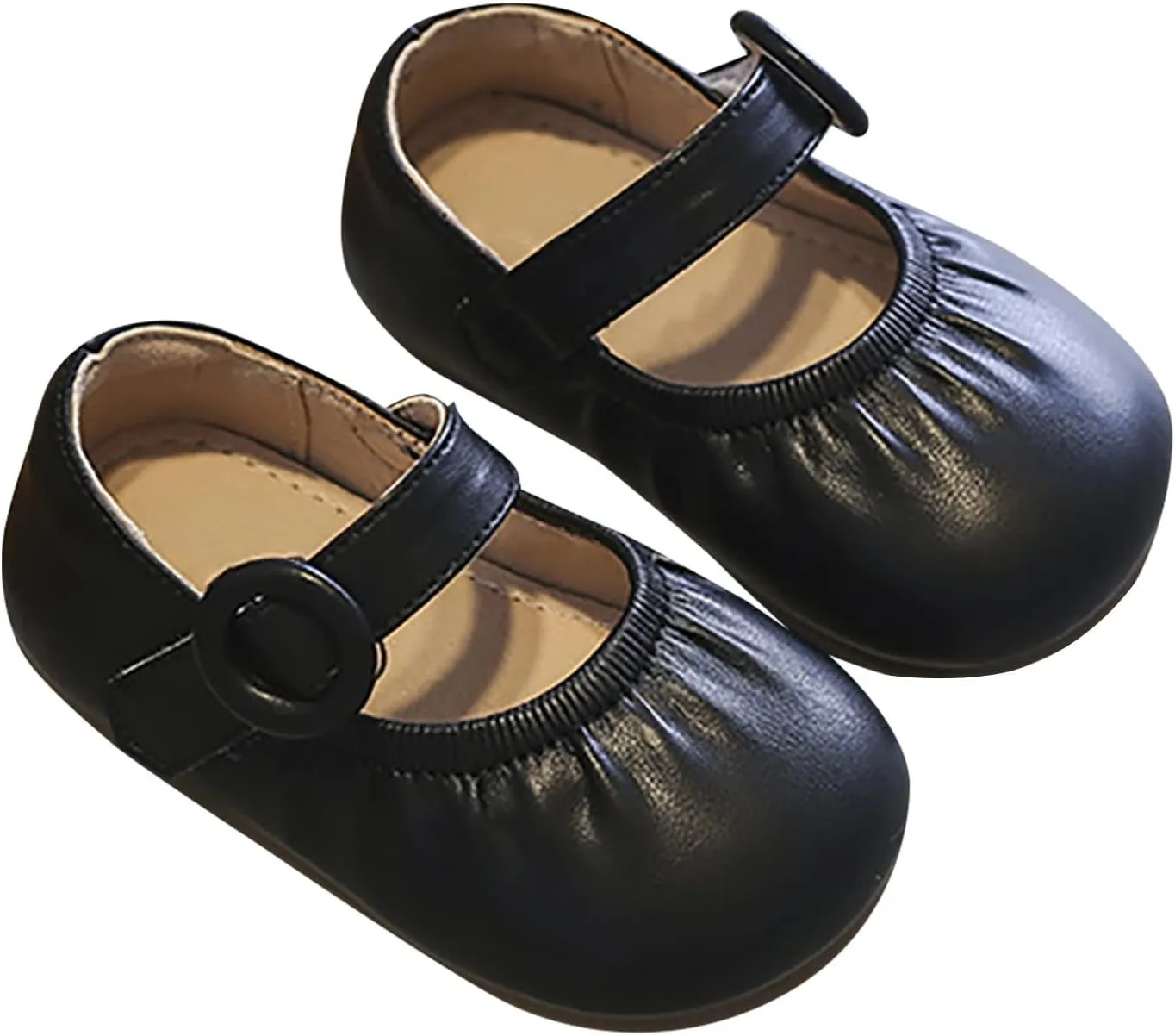 Girls Mary Jane Shoes Rhinestone Bow Ballet Flats Glitter Mary Jane Shoes Wedding Party School Shoe Toddler Little Kid