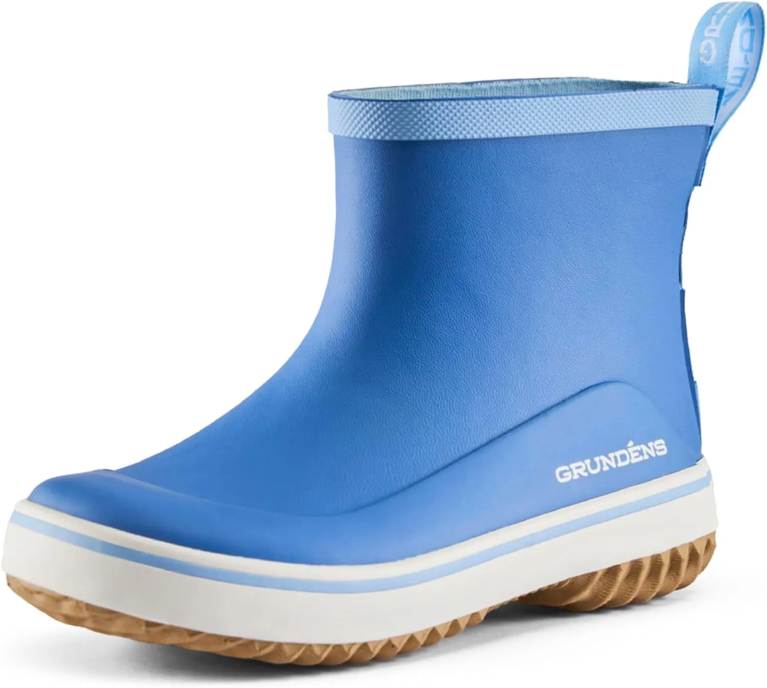 Grundns Kid's Guppy Rain Boots - Lightweight Rubber Waterproof Kids and Toddlers Shoes, Easy-On Loop, Girls Rain Boots and Boys Rain Boots