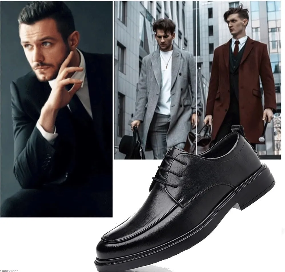 Men's 6cm Height Increase Elevator Shoes Oxford Business Dress Shoes Comfort Formal Shoe