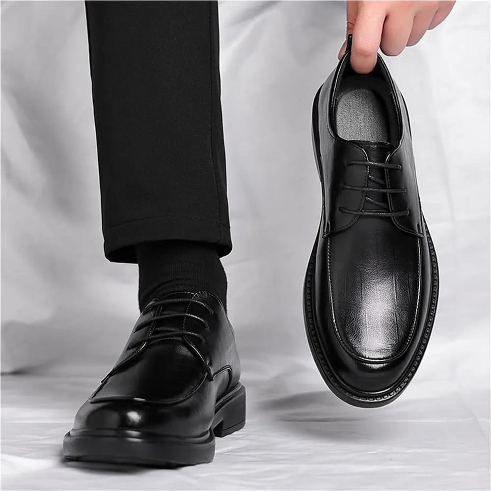 Men's 6cm Height Increase Elevator Shoes Oxford Business Dress Shoes Comfort Formal Shoe