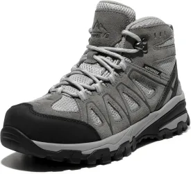 NORTIV 8 Women's Waterproof Hiking Boots Outdoor Trekking Camping Trail Hiking Boot