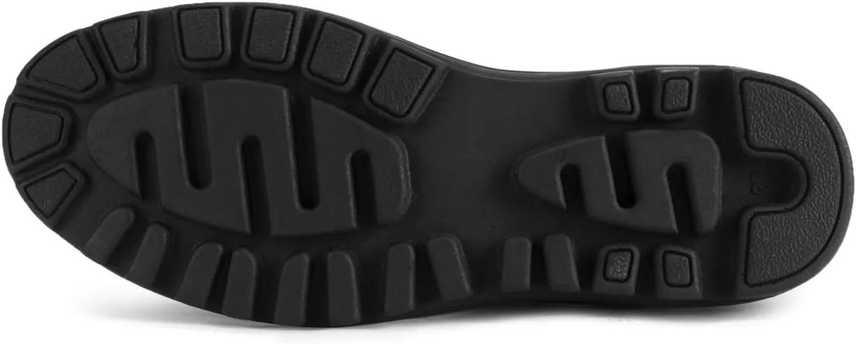 Polar Womens Memory Foam Chelsea Nubuck Boot Waterproof Rubber Welted Stitch Outsole Faux Fur Lined