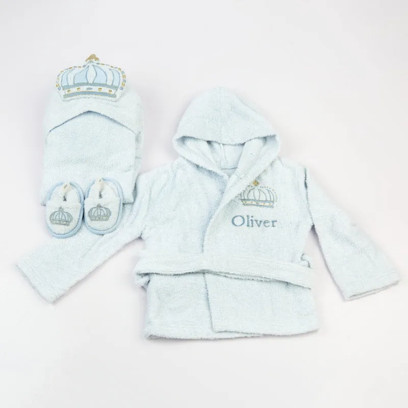 "Spa Time" New Born Gift Set (Prince) with Hooded Towel