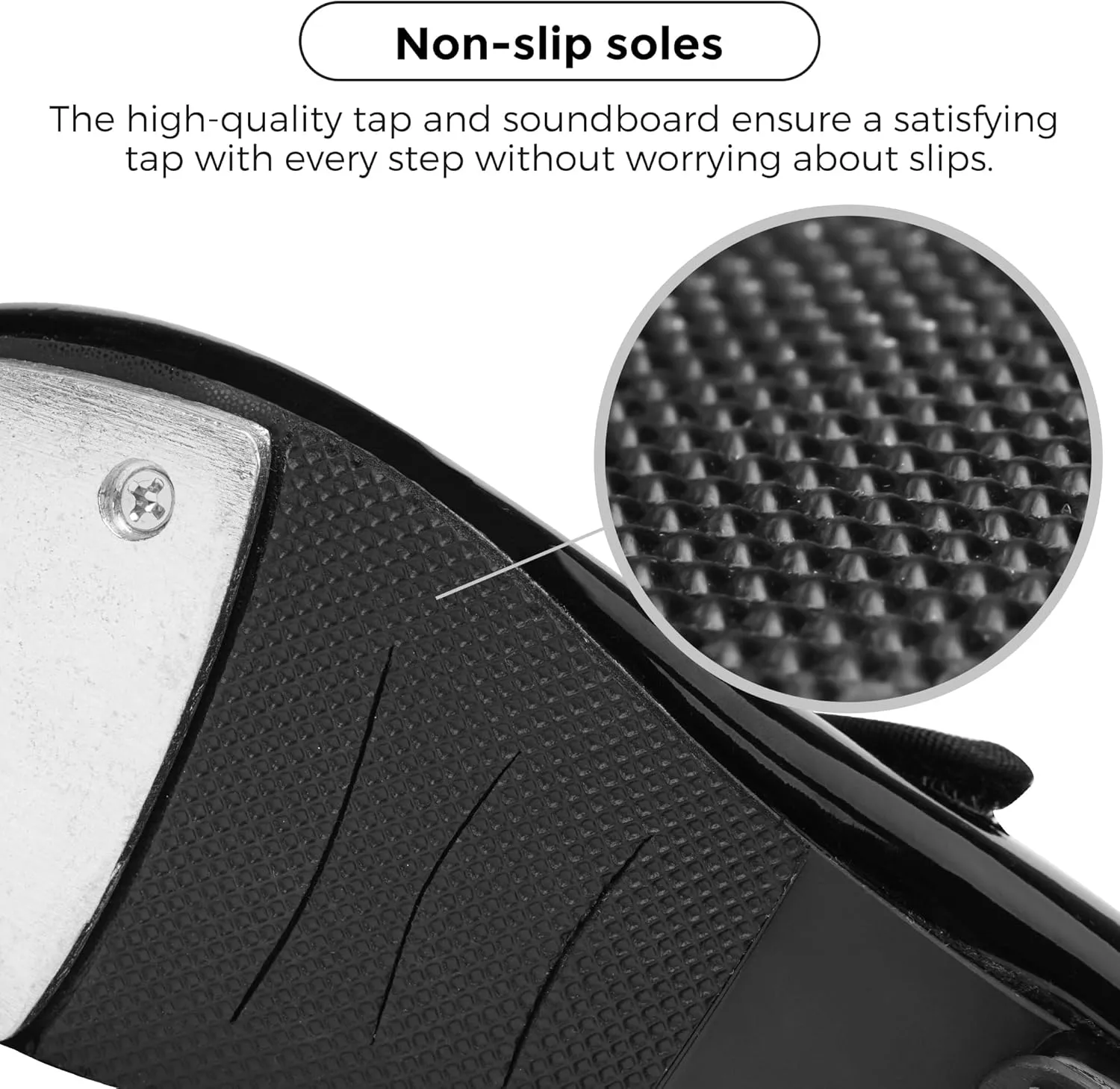 Stelle Girls Tap Shoes Boys Buckle PU Leather Dance Shoes(Toddler/Little Kid/Big Kid)