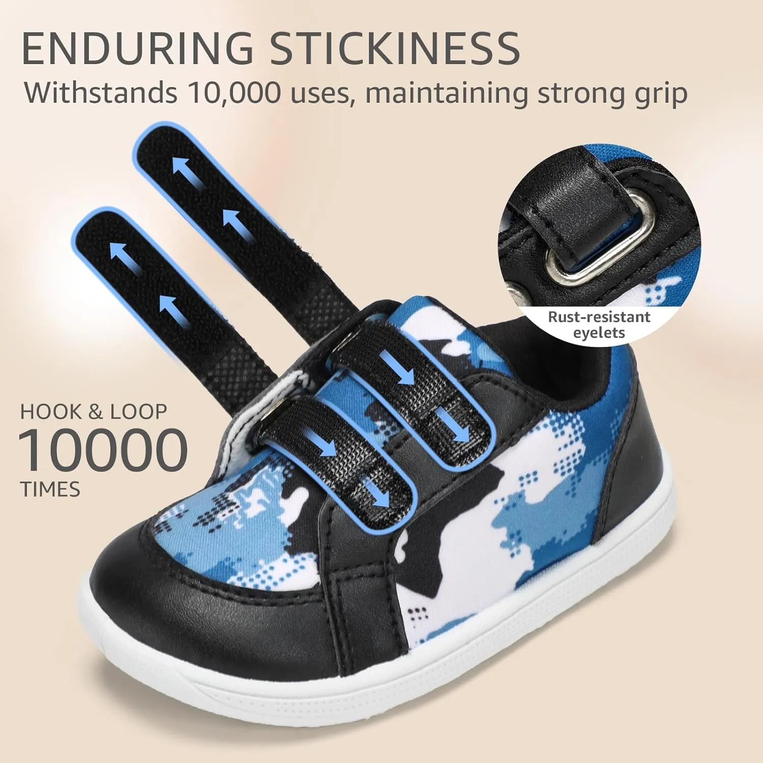 STQ Toddler Wide Toe Box Barefoot Shoes Girls Boys Sneakers Kids Tennis Shoes Lightweight Non-Slip Zero Drop First Walking Shoe Comfort Outdoor Activities School