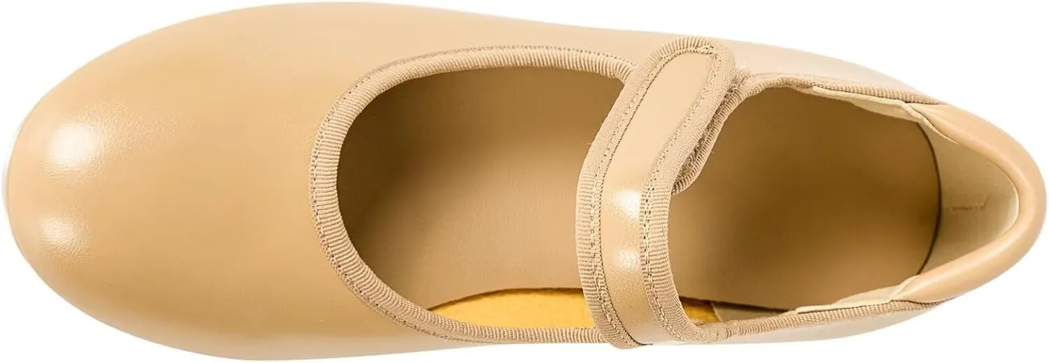 Tap Dance Shoes for Girls,Easy to Put on and take Off Design.