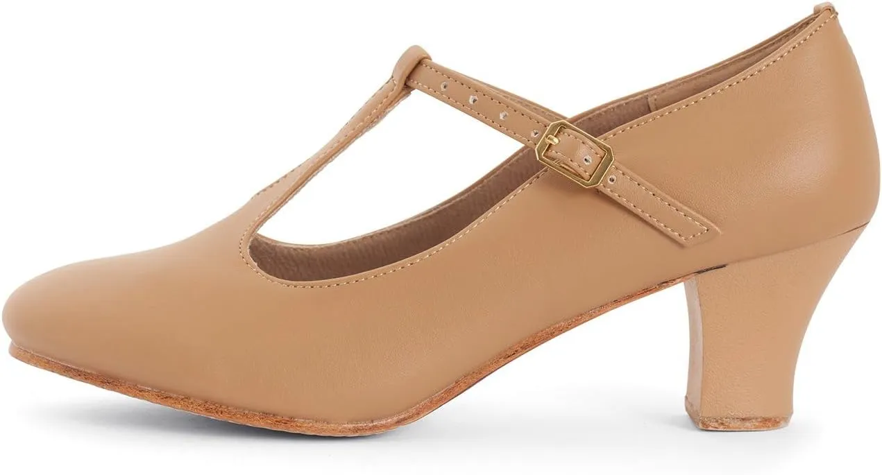 Theatricals Womens 2" T-Strap Character Shoes