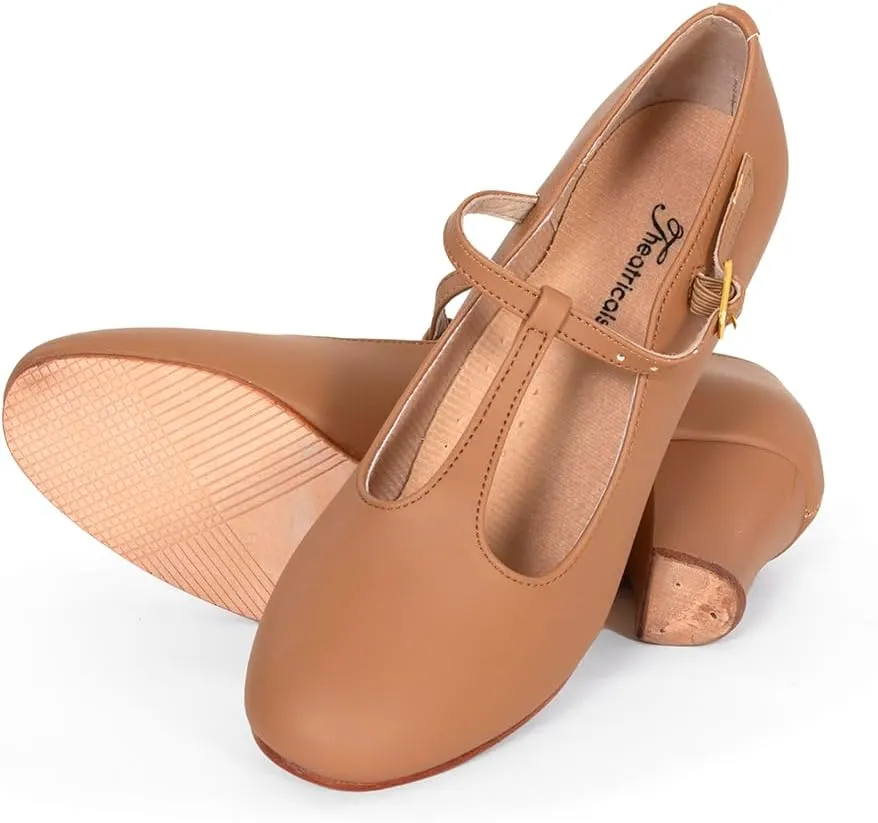 Theatricals Womens 2" T-Strap Character Shoes