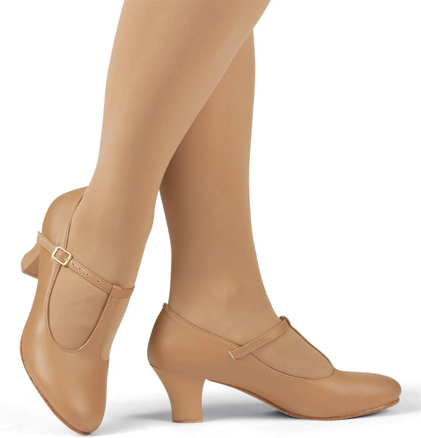 Theatricals Womens 2" T-Strap Character Shoes