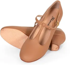 Theatricals Womens 2" T-Strap Character Shoes