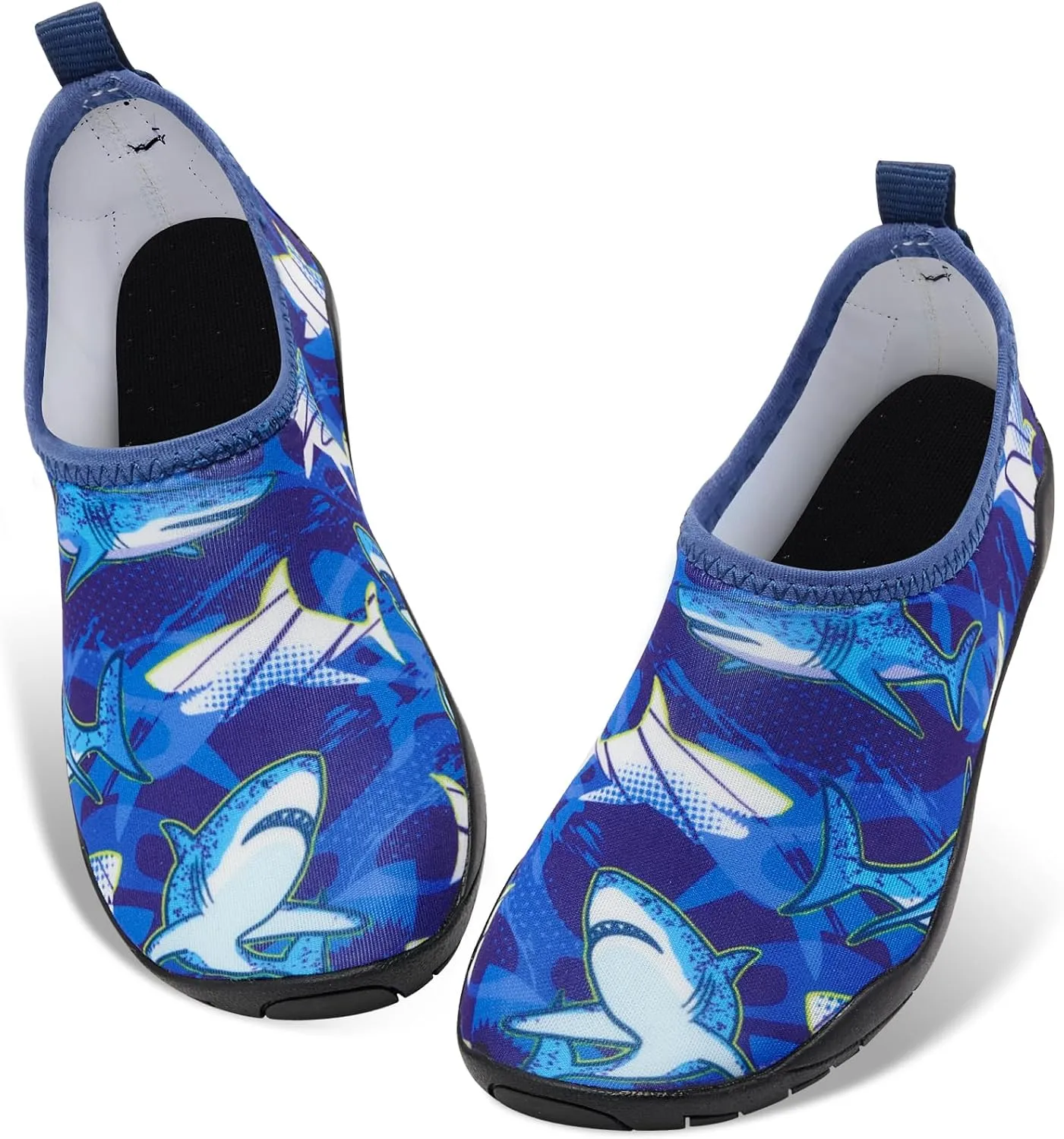 Toddler & Kids Water Shoes, Non-Slip Aqua Shoes for Boys & Girls, Lightweight Quick-Dry Sport Shoes for Beach & Swim