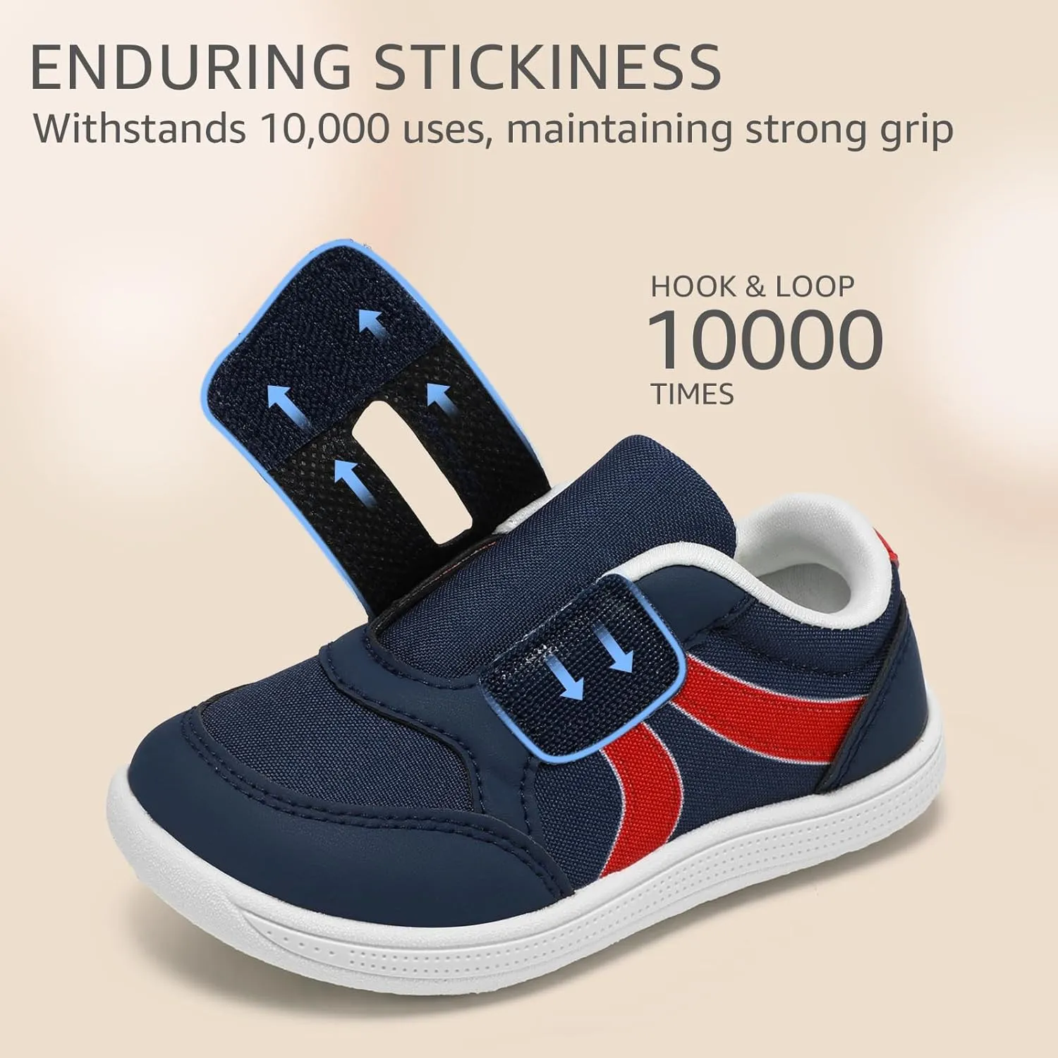 Toddler Wide Toe Box Barefoot Shoes Boys Girls Sneakers Kids Tennis Shoes Preschool Non Slip Lightweight Comfortable First Walking Shoes Running Outdoor Activities