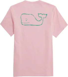 vineyard vines Men's Short-Sleeve Vintage Whale Pocket Tee