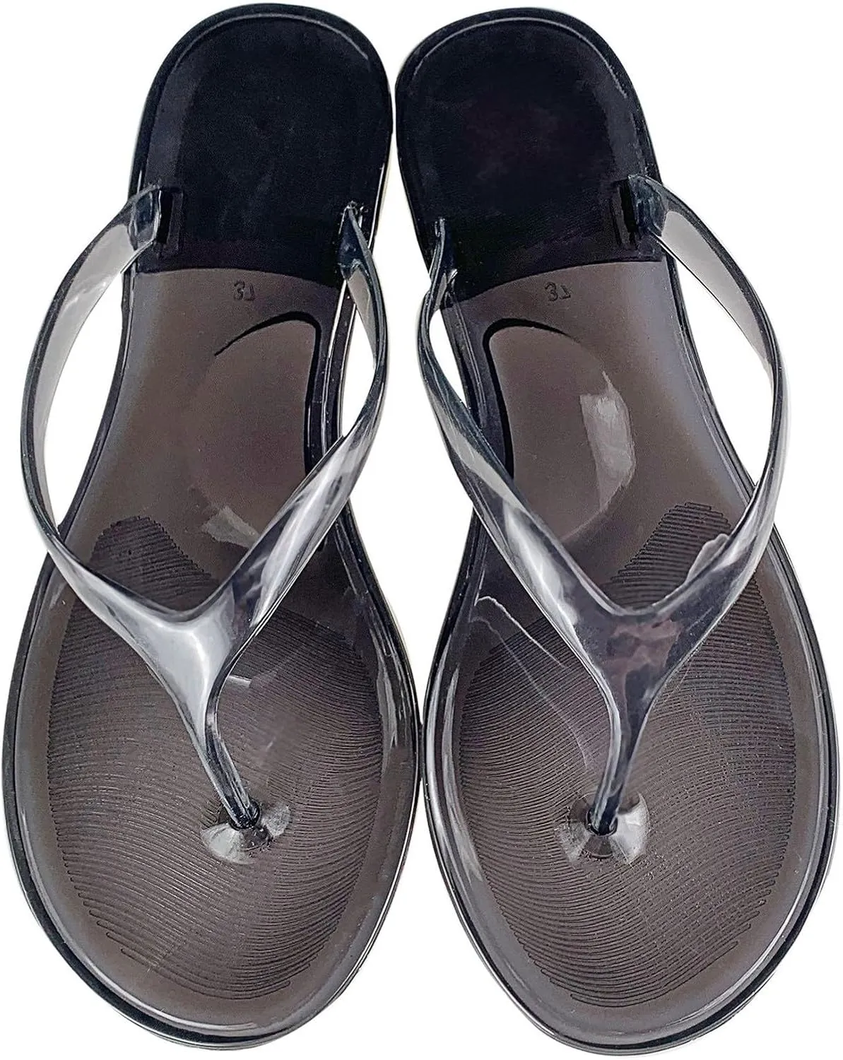 Women's Thong Flat Sandal Slim Flip Flops Summer Rubber Shower Shoes Comfortale Non Slip Beach Slides Footwear