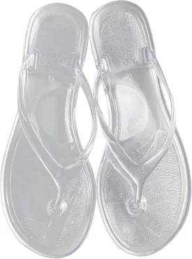 Women's Thong Flat Sandal Slim Flip Flops Summer Rubber Shower Shoes Comfortale Non Slip Beach Slides Footwear