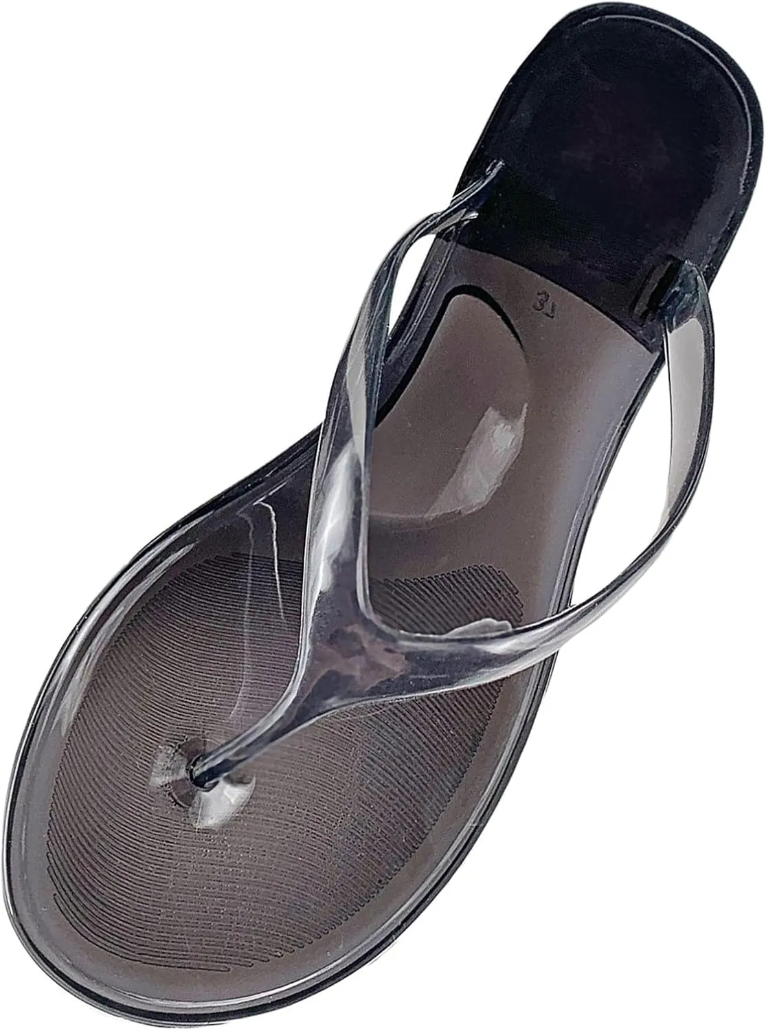 Women's Thong Flat Sandal Slim Flip Flops Summer Rubber Shower Shoes Comfortale Non Slip Beach Slides Footwear