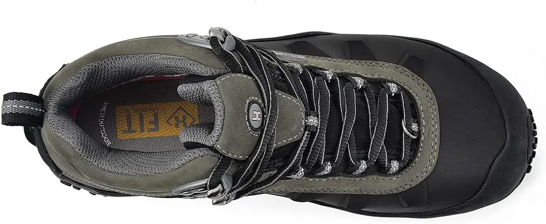 XPETI Mens Highland Waterproof Leather Hiking Boot